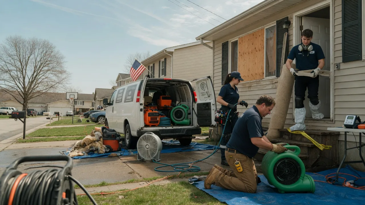 Water Damage Restoration in Mansfield, TN near me